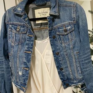 Abercrombie and Fitch denim jacket.